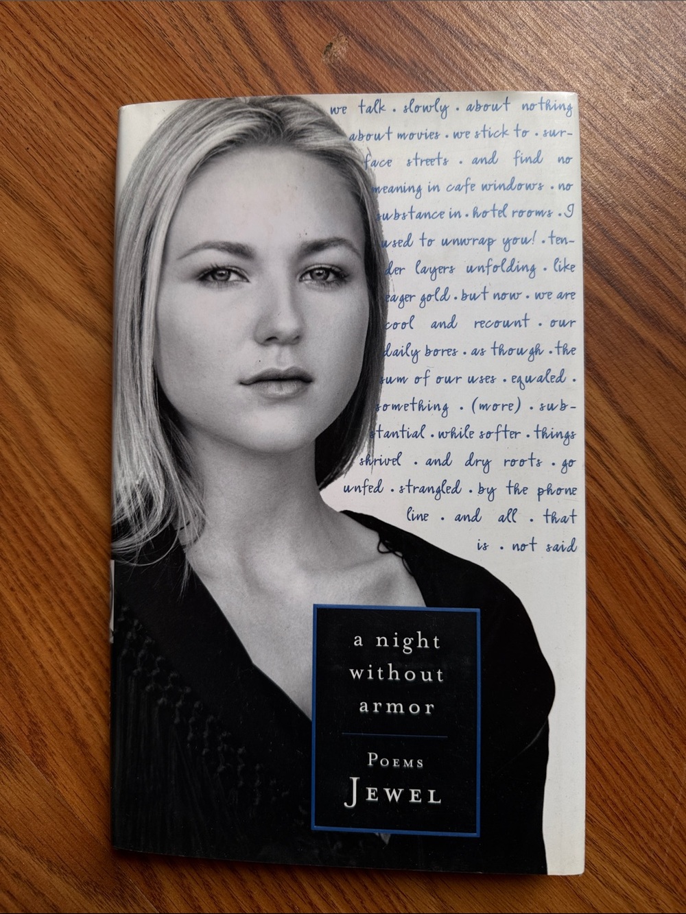 A Night Without Armor by — Black & White Coffee Table Book